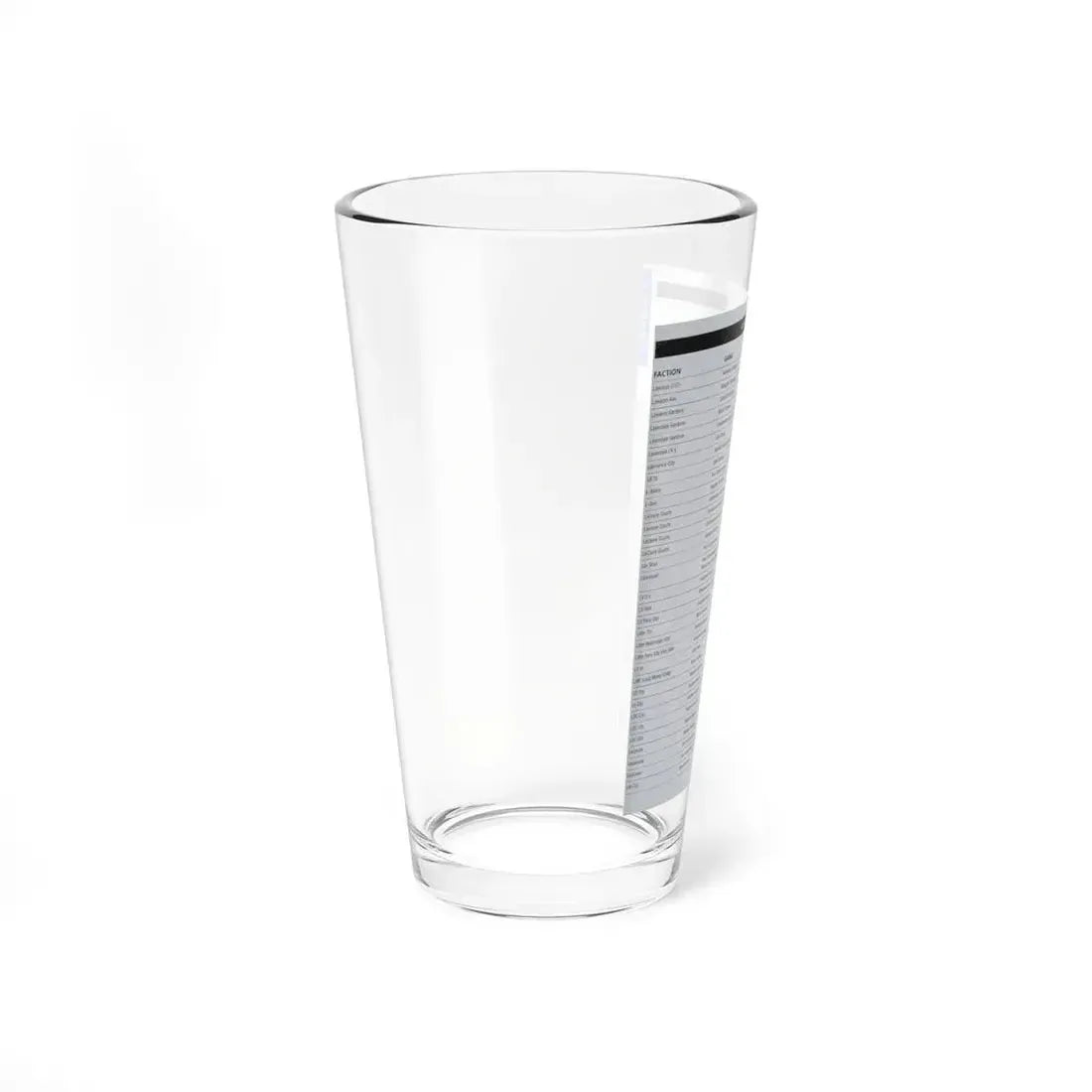 The Chicago Gang Book Page 239 - Sets - Pint Glass 16oz - Go Mug Yourself