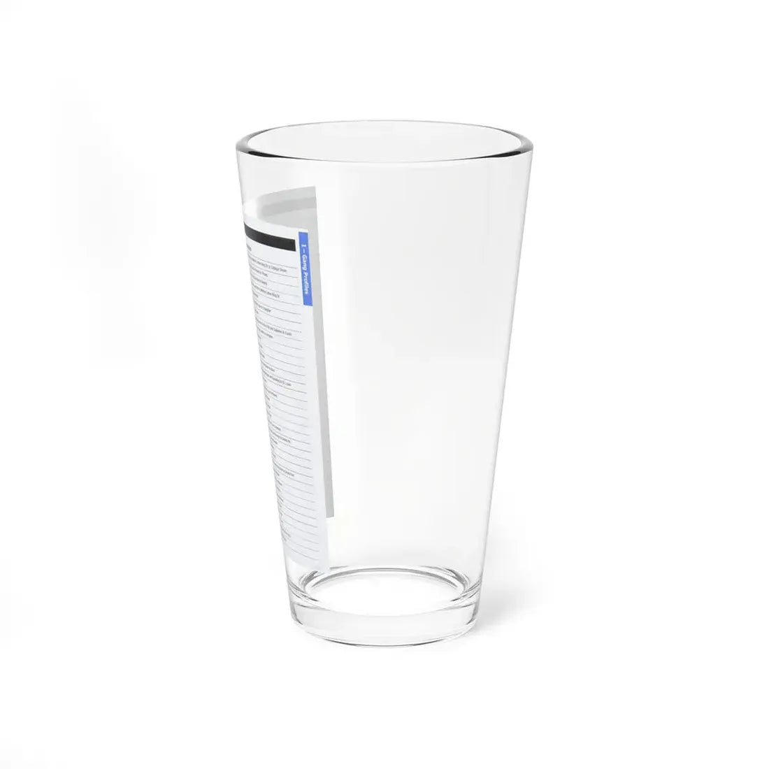 The Chicago Gang Book Page 249 - Sets - Pint Glass 16oz - Go Mug Yourself