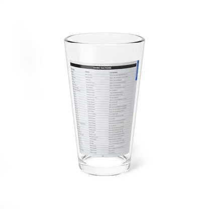 The Chicago Gang Book Page 255 - Sets - Pint Glass 16oz 16oz - Go Mug Yourself