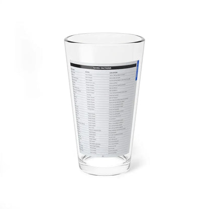 The Chicago Gang Book Page 257 - Sets - Pint Glass 16oz 16oz - Go Mug Yourself