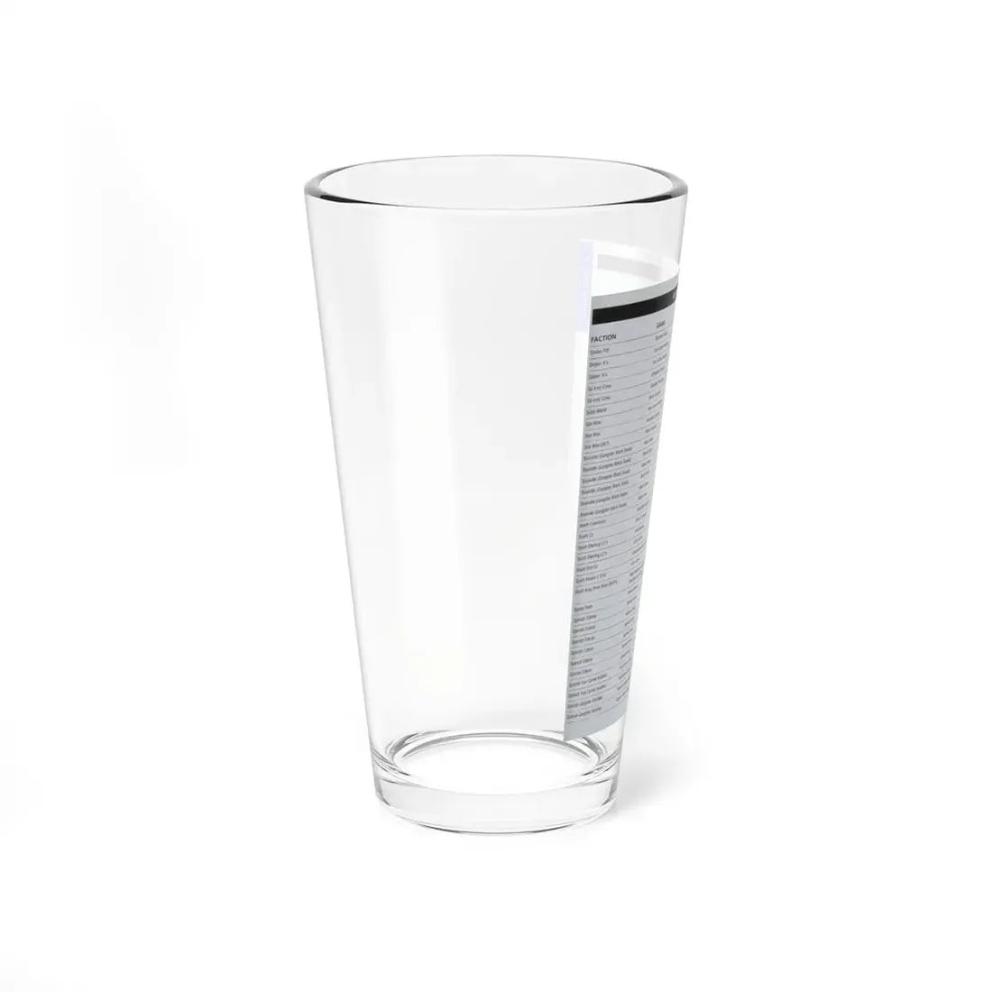 The Chicago Gang Book Page 259 - Sets - Pint Glass 16oz - Go Mug Yourself