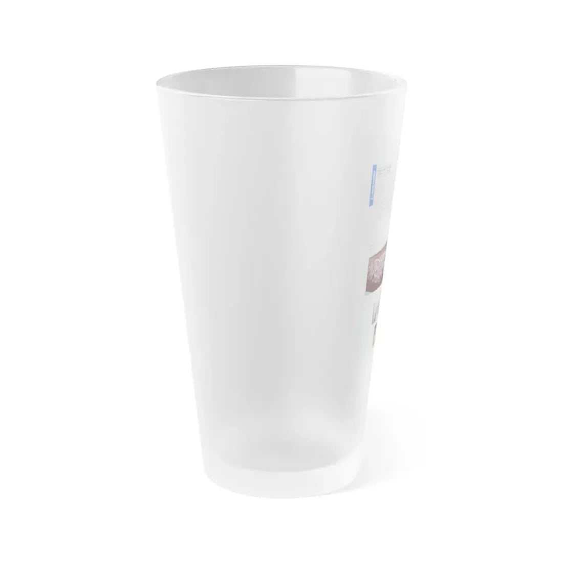 The Chicago Gang Book Page 26 - Ashland Vikings Identifiers - Frosted Pint Glass 16oz - Go Mug Yourself