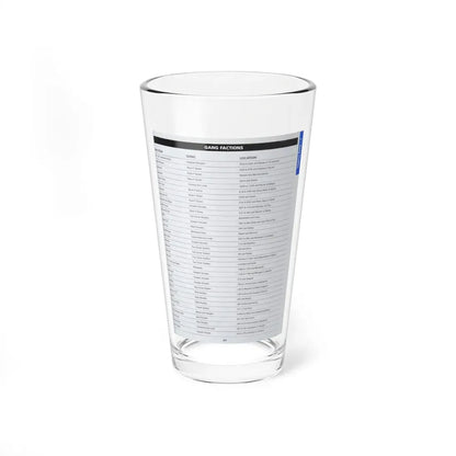 The Chicago Gang Book Page 261 - Sets - Pint Glass 16oz 16oz - Go Mug Yourself