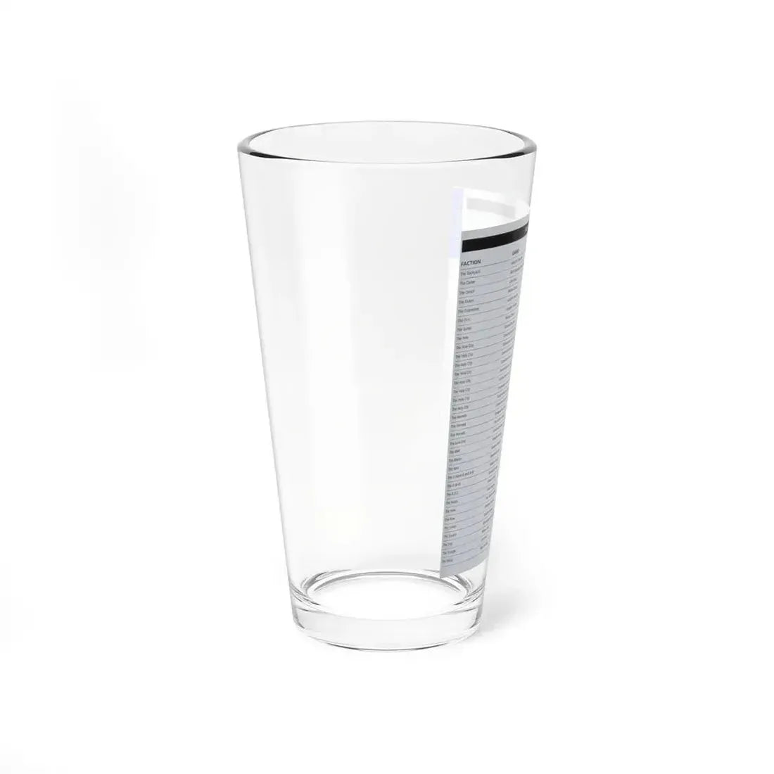 The Chicago Gang Book Page 263 - Sets - Pint Glass 16oz - Go Mug Yourself