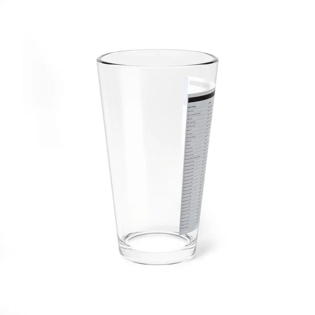 The Chicago Gang Book Page 265 - Sets - Pint Glass 16oz - Go Mug Yourself