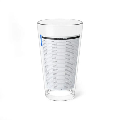 The Chicago Gang Book Page 266 - Sets - Pint Glass 16oz 16oz - Go Mug Yourself