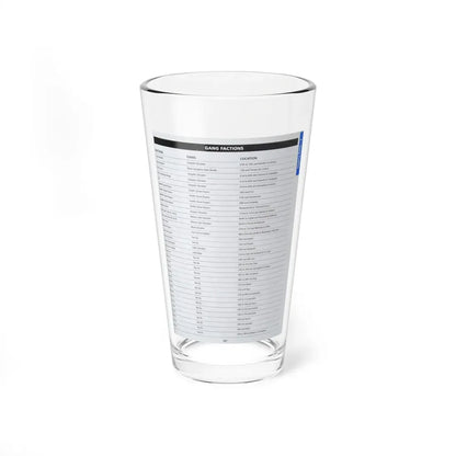 The Chicago Gang Book Page 267 - Sets - Pint Glass 16oz 16oz - Go Mug Yourself