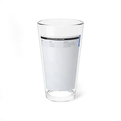 The Chicago Gang Book Page 273 - Sets - Pint Glass 16oz 16oz - Go Mug Yourself