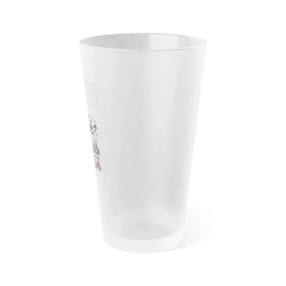 The Chicago Gang Book Page 276 - Frosted Pint Glass 16oz - Go Mug Yourself