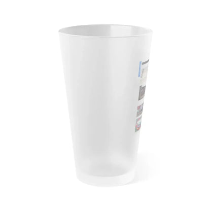 The Chicago Gang Book Page 278 - Frosted Pint Glass 16oz - Go Mug Yourself