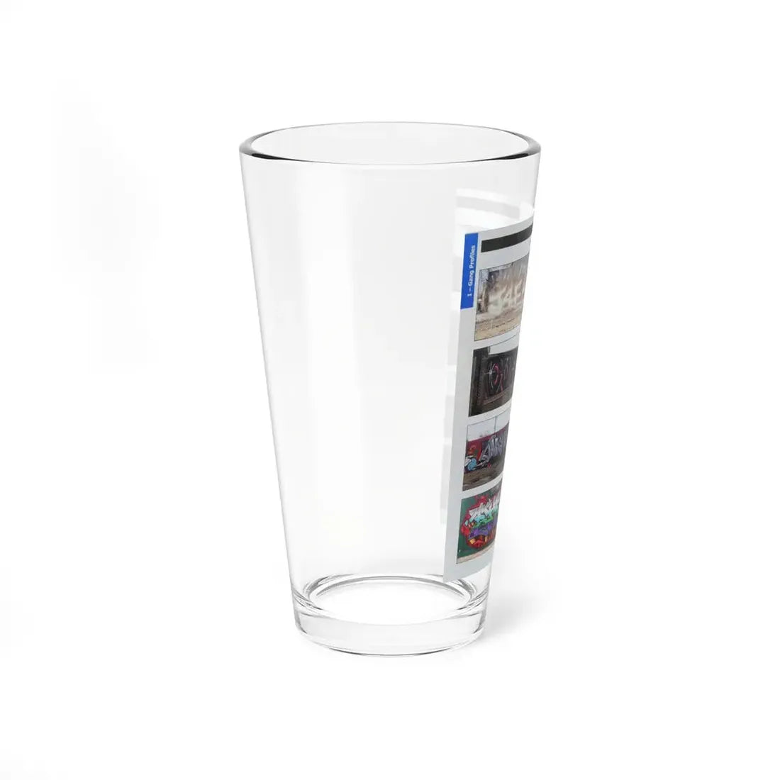 The Chicago Gang Book Page 278 - Pint Glass 16oz - Go Mug Yourself