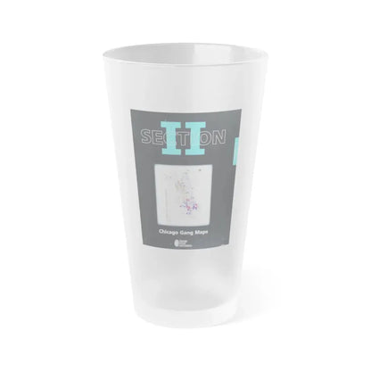 The Chicago Gang Book Page 279 - Frosted Pint Glass 16oz 16oz Frosted - Go Mug Yourself