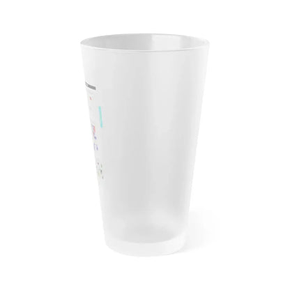 The Chicago Gang Book Page 283 - Frosted Pint Glass 16oz - Go Mug Yourself