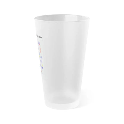 The Chicago Gang Book Page 286 - Frosted Pint Glass 16oz - Go Mug Yourself