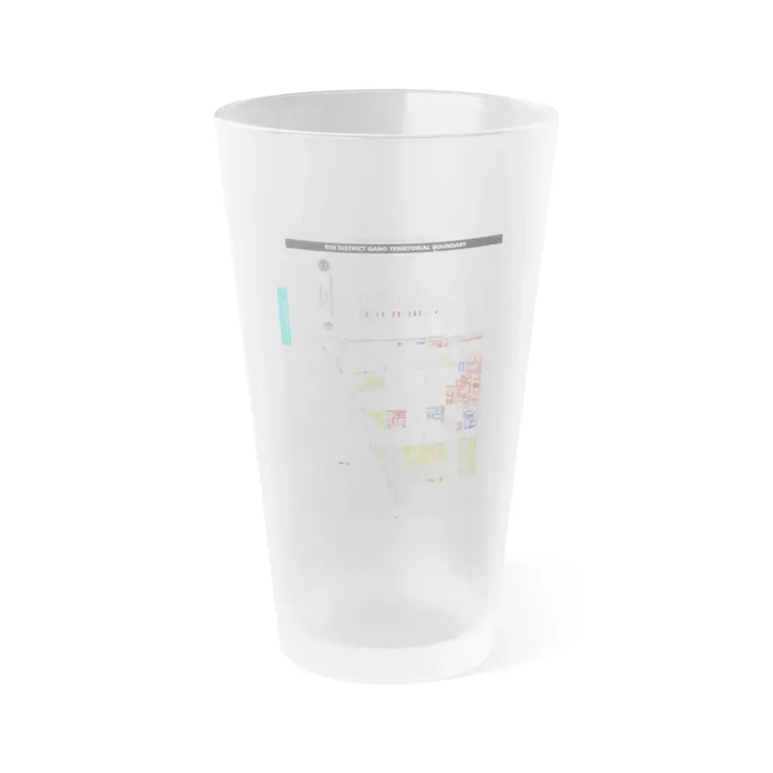 The Chicago Gang Book Page 292 - Frosted Pint Glass 16oz 16oz Frosted - Go Mug Yourself