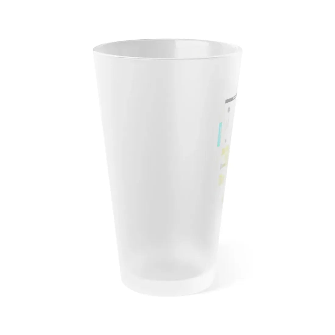 The Chicago Gang Book Page 294 - Frosted Pint Glass 16oz - Go Mug Yourself