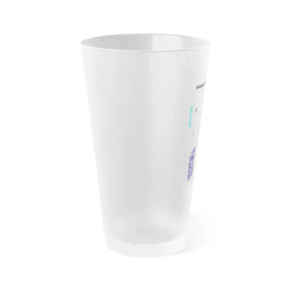 The Chicago Gang Book Page 296 - Frosted Pint Glass 16oz - Go Mug Yourself