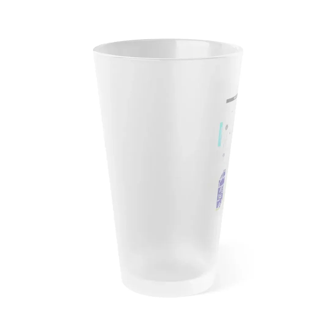 The Chicago Gang Book Page 296 - Frosted Pint Glass 16oz - Go Mug Yourself