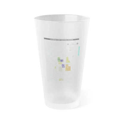 The Chicago Gang Book Page 299 - Frosted Pint Glass 16oz 16oz Frosted - Go Mug Yourself