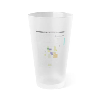The Chicago Gang Book Page 299 - Frosted Pint Glass 16oz 16oz Frosted - Go Mug Yourself