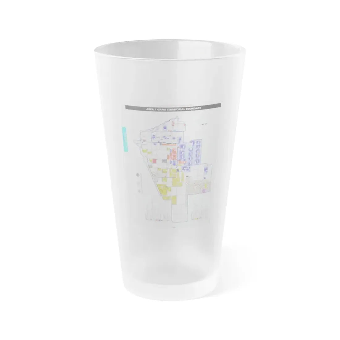 The Chicago Gang Book Page 306 - Frosted Pint Glass 16oz 16oz Frosted - Go Mug Yourself