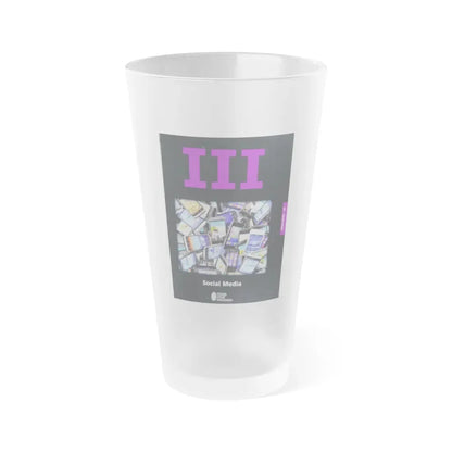 The Chicago Gang Book Page 311 - Frosted Pint Glass 16oz 16oz Frosted - Go Mug Yourself