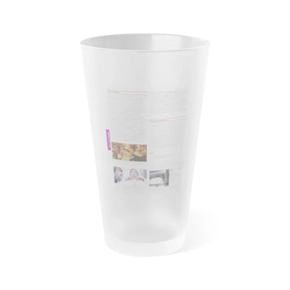 The Chicago Gang Book Page 314 - Frosted Pint Glass 16oz 16oz Frosted - Go Mug Yourself
