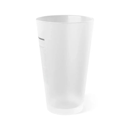 The Chicago Gang Book Page 318 - Frosted Pint Glass 16oz - Go Mug Yourself