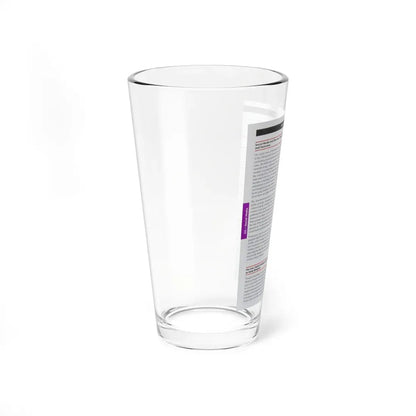 The Chicago Gang Book Page 318 - Pint Glass 16oz - Go Mug Yourself