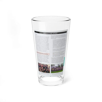 The Chicago Gang Book Page 323 - Pint Glass 16oz 16oz - Go Mug Yourself
