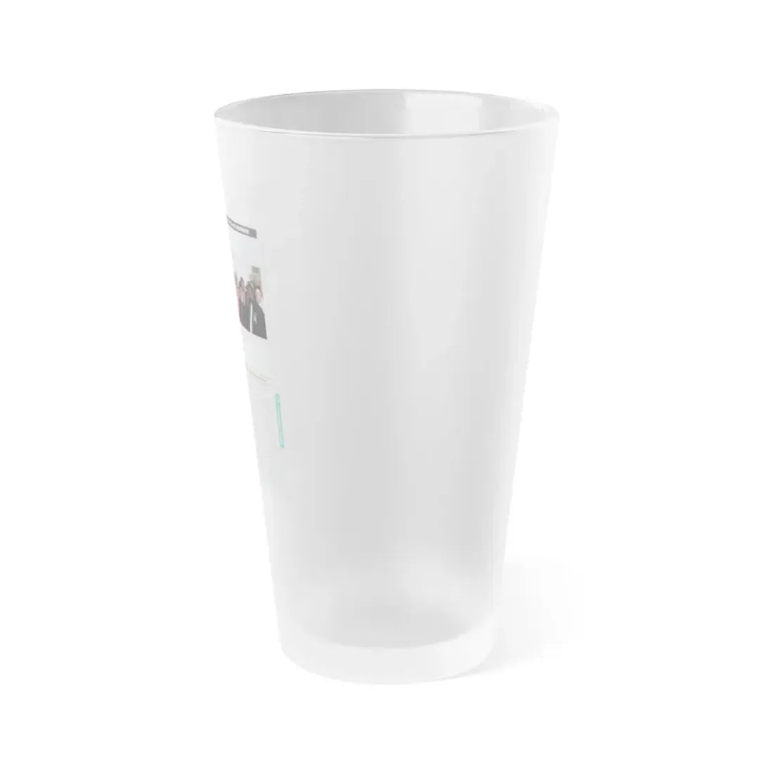 The Chicago Gang Book Page 329 - Frosted Pint Glass 16oz - Go Mug Yourself