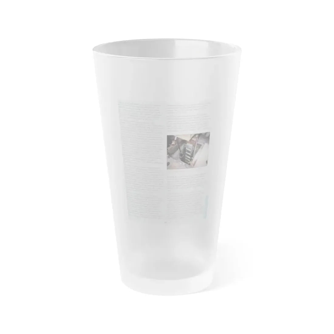 The Chicago Gang Book Page 335 - Frosted Pint Glass 16oz 16oz Frosted - Go Mug Yourself