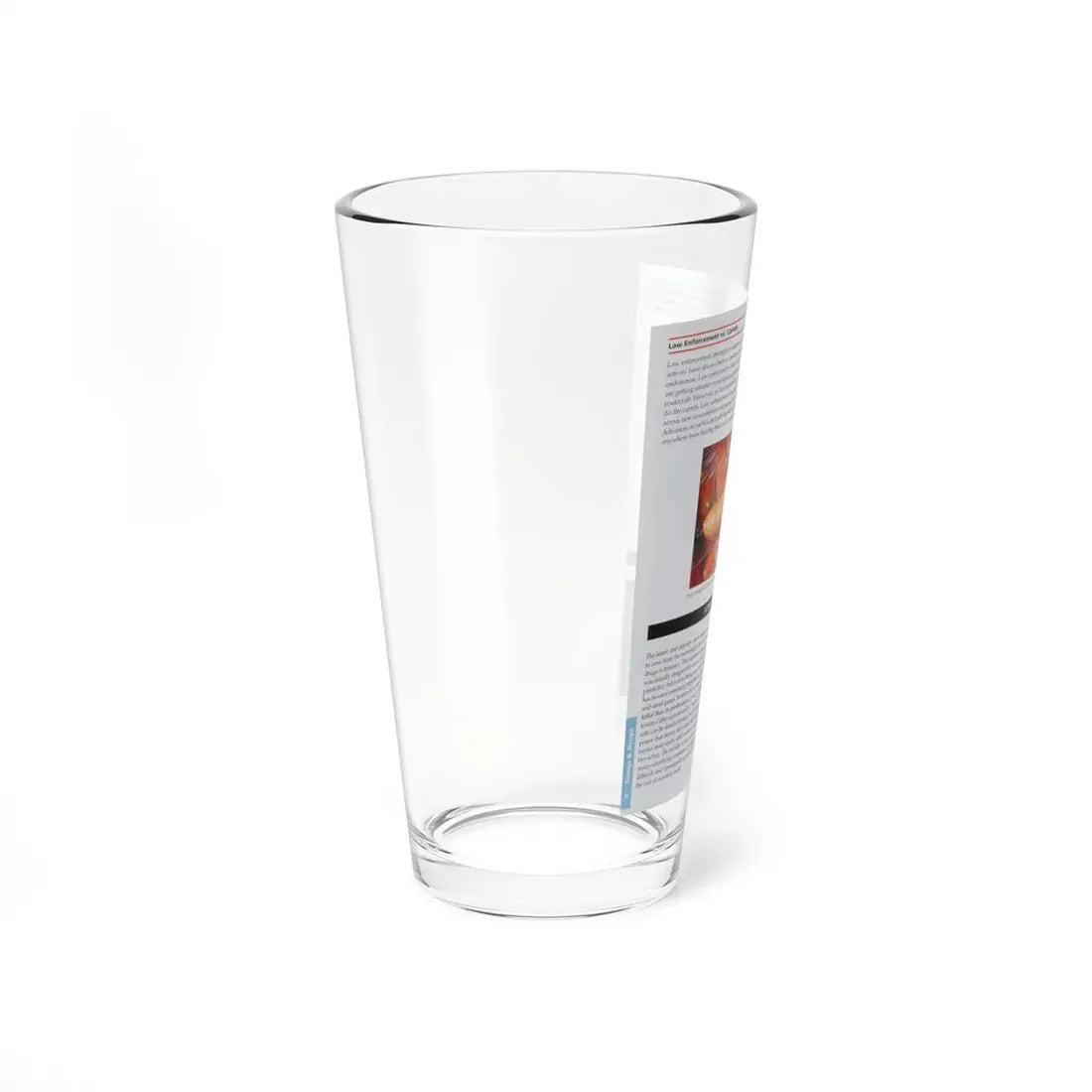 The Chicago Gang Book Page 336 - Pint Glass 16oz - Go Mug Yourself