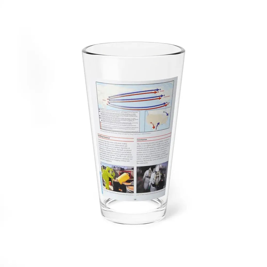 The Chicago Gang Book Page 338 - Pint Glass 16oz 16oz - Go Mug Yourself