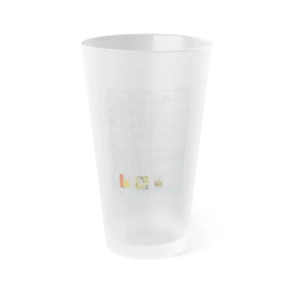 The Chicago Gang Book Page 340 - Frosted Pint Glass 16oz 16oz Frosted - Go Mug Yourself