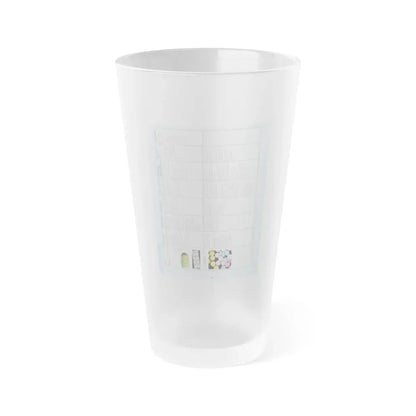 The Chicago Gang Book Page 346 - Frosted Pint Glass 16oz 16oz Frosted - Go Mug Yourself