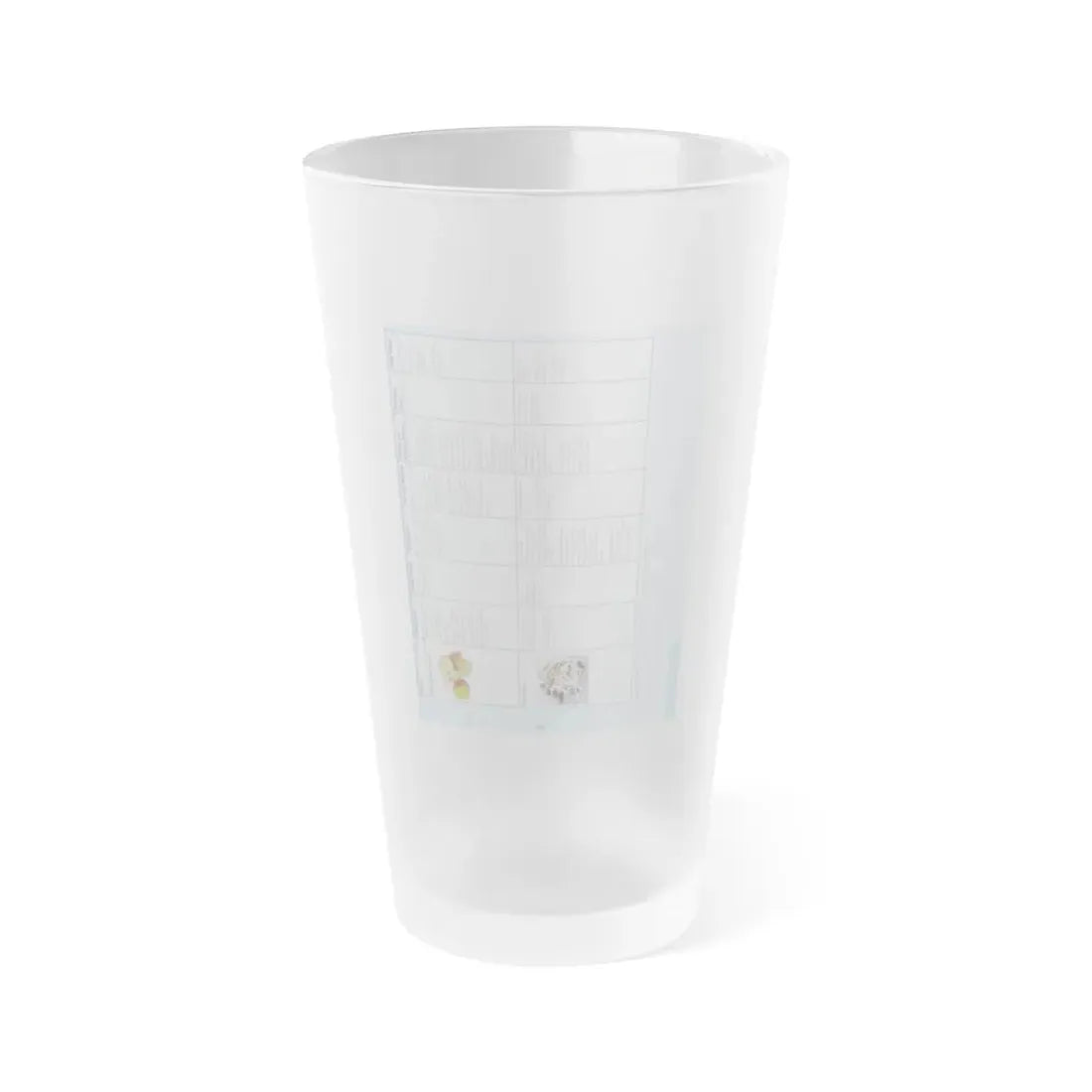 The Chicago Gang Book Page 349 - Frosted Pint Glass 16oz 16oz Frosted - Go Mug Yourself