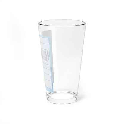 The Chicago Gang Book Page 350 - Pint Glass 16oz - Go Mug Yourself