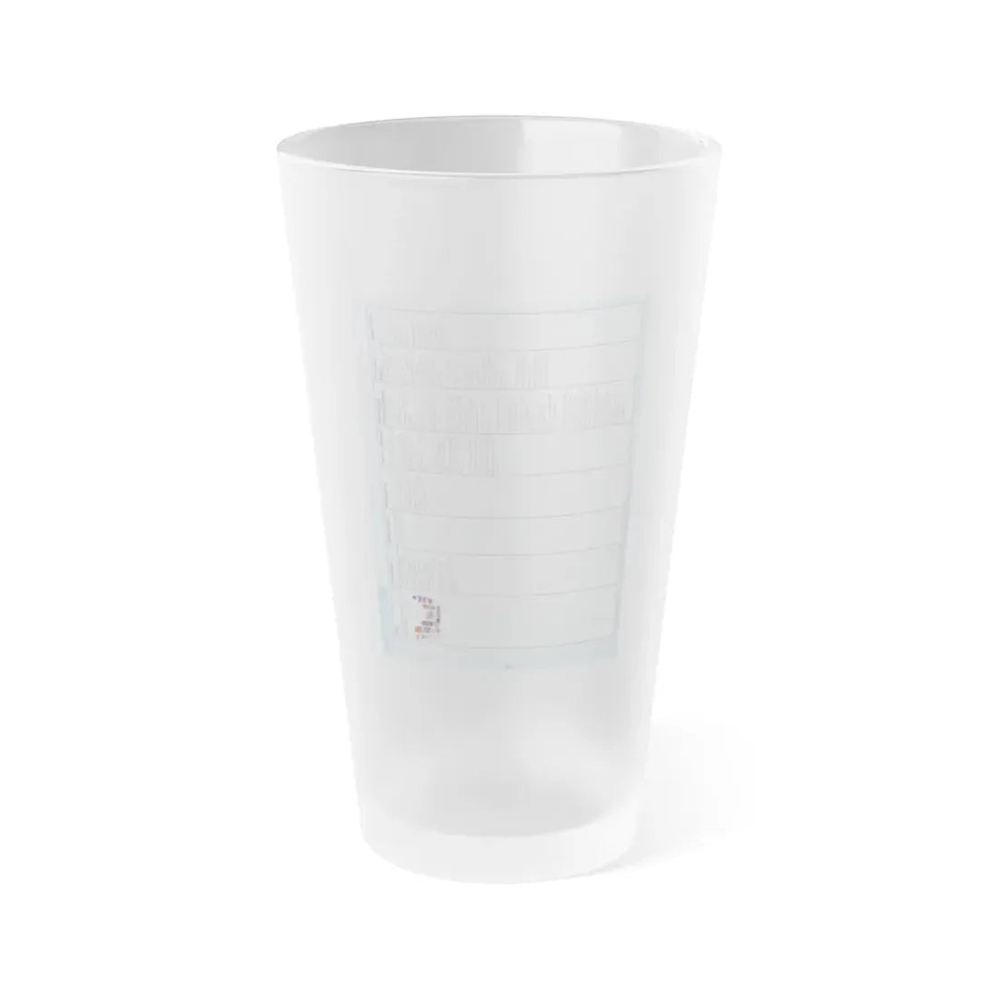 The Chicago Gang Book Page 352 - Frosted Pint Glass 16oz 16oz Frosted - Go Mug Yourself