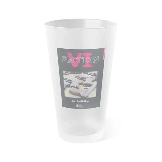 The Chicago Gang Book Page 357 - Frosted Pint Glass 16oz 16oz Frosted - Go Mug Yourself