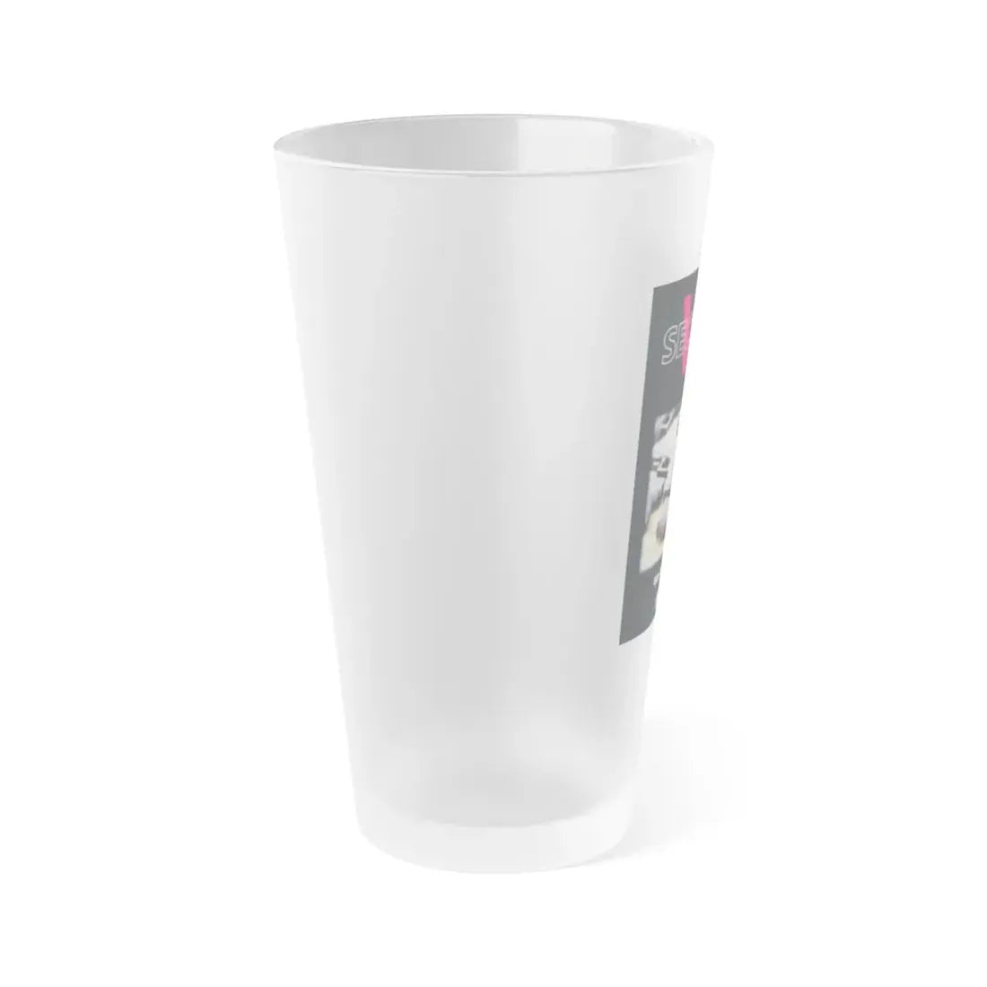 The Chicago Gang Book Page 357 - Frosted Pint Glass 16oz - Go Mug Yourself