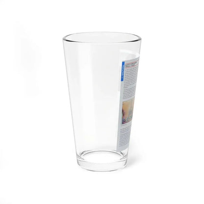 The Chicago Gang Book Page 36 - Black P Stone Nation Identifiers - Pint Glass 16oz - Go Mug Yourself