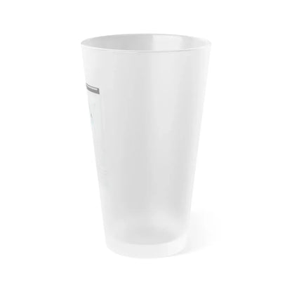 The Chicago Gang Book Page 360 - Frosted Pint Glass 16oz - Go Mug Yourself