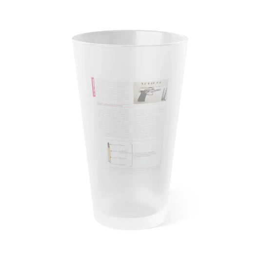 The Chicago Gang Book Page 362 - Frosted Pint Glass 16oz 16oz Frosted - Go Mug Yourself