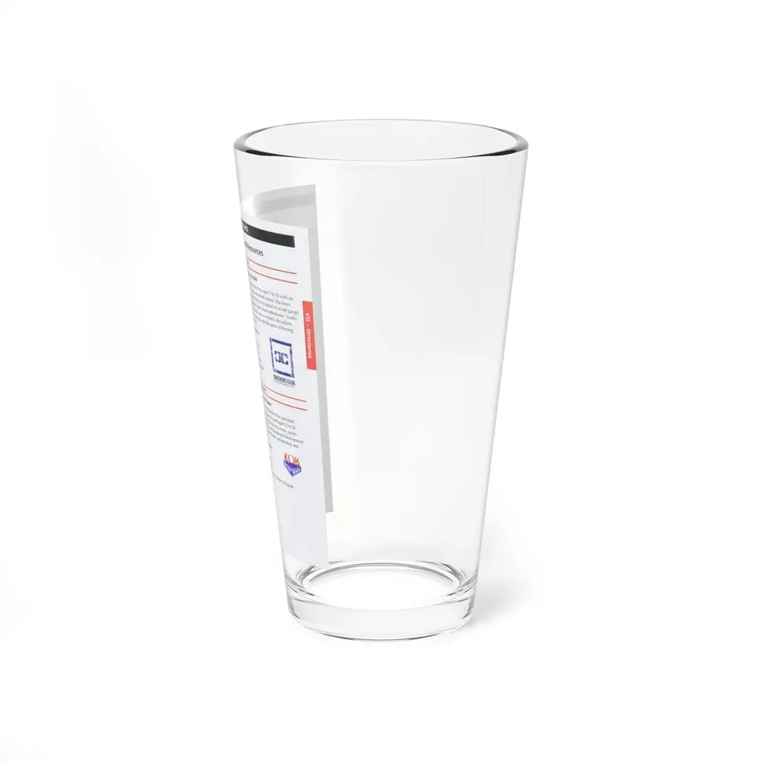 The Chicago Gang Book Page 369 - Pint Glass 16oz - Go Mug Yourself