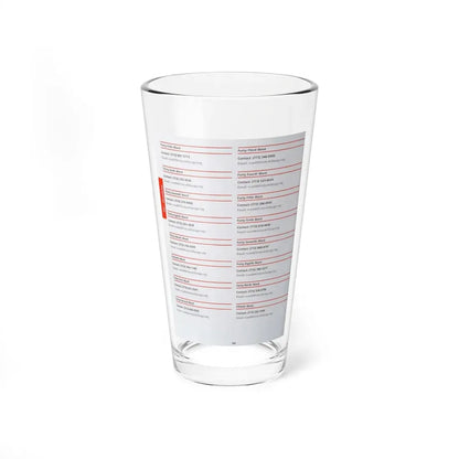 The Chicago Gang Book Page 380 - Pint Glass 16oz 16oz - Go Mug Yourself