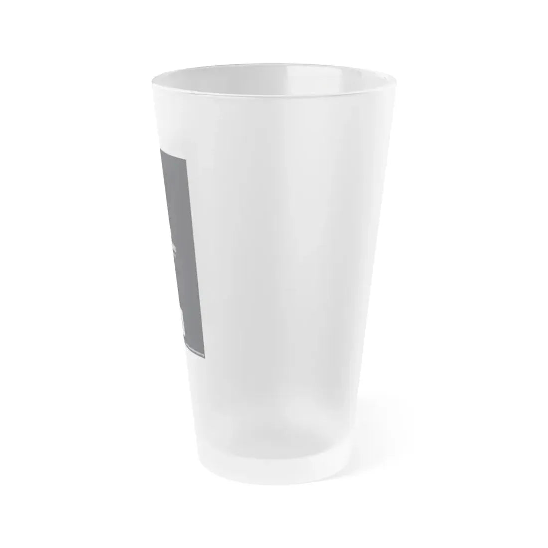 The Chicago Gang Book Page 386 - Back Cover - Frosted Pint Glass 16oz - Go Mug Yourself