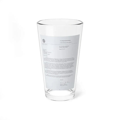 The Chicago Gang Book Page 5 - Pint Glass 16oz 16oz - Go Mug Yourself