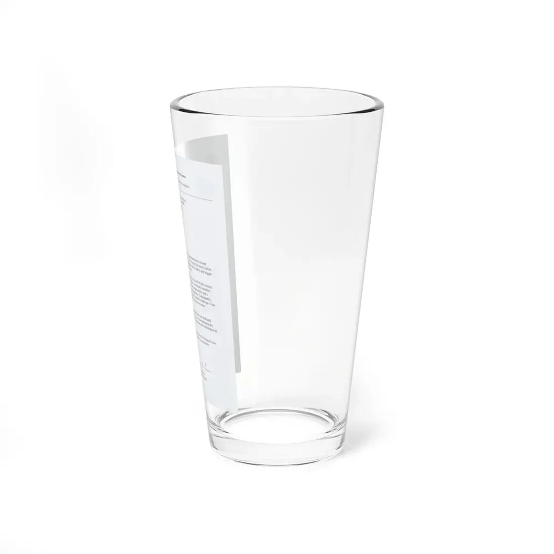 The Chicago Gang Book Page 5 - Pint Glass 16oz - Go Mug Yourself