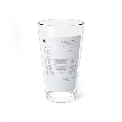 The Chicago Gang Book Page 6 - Pint Glass 16oz 16oz - Go Mug Yourself